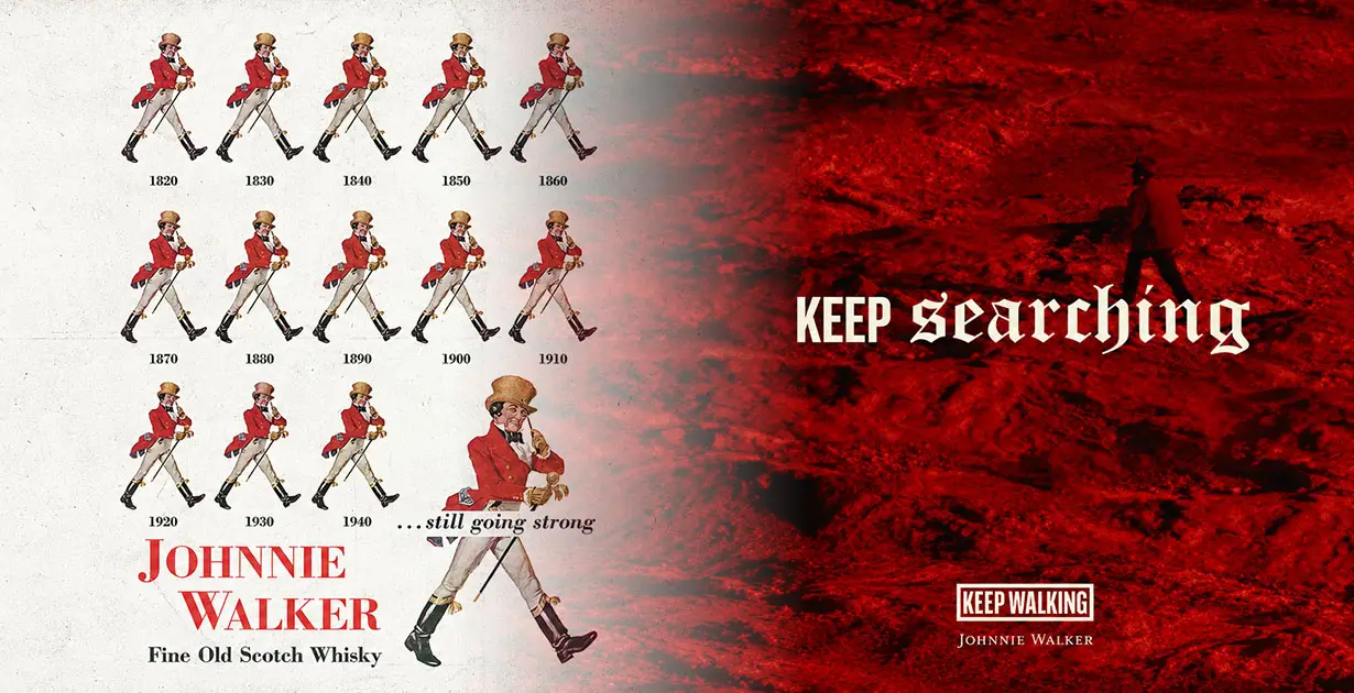 The Real Story Behind "Keep Walking," Johnnie Walker's Most Famous Slogan