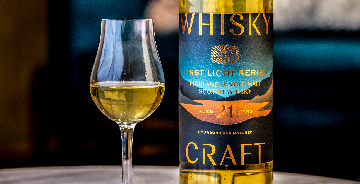 Whisky Craft's First Light 21 Year Old Single Malt Launches