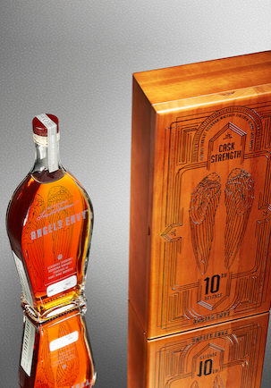 Angel's Envy 2021 Cask Strength Bourbon Whiskey Finished in Port Wine Barrels