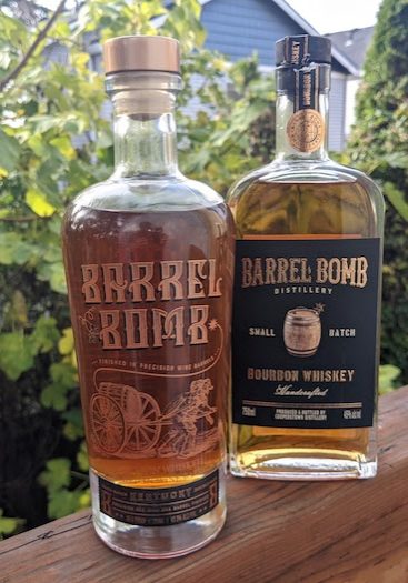 Barrel Bomb Kentucky Bourbon and Small Batch Bourbon (image via Ian Arnold)