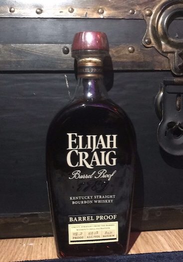Elijah Craig Barrel Proof (image via Talia Gragg)