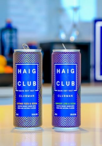 Haig Club Citrus Yuzu And Soda and Ginger Lime And Soda