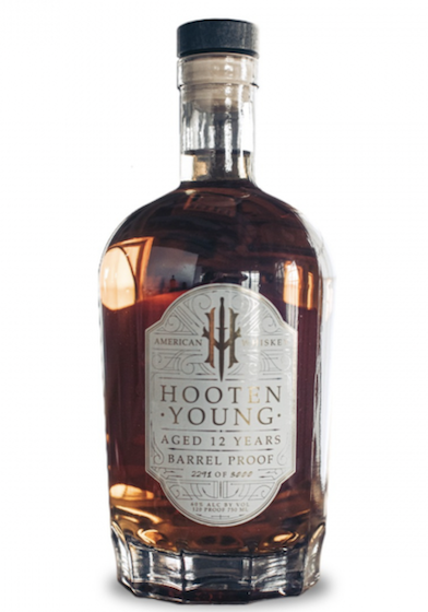 Hooten Young Barrel Proof American Whiskey (image via Hooten Young)