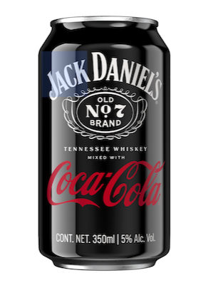 Jack Daniel’s Tennessee Whiskey and Coca-Cola
