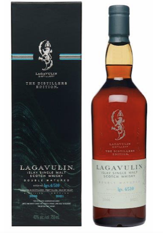 Lagavulin Distiller's Edition 2021 (image via Diageo)