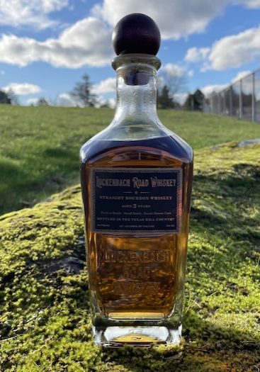 Luckenbach Road Straight Bourbon Whiskey (image via Jerry Jenae Sampson)