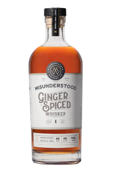 Misunderstood Ginger Spiced Whiskey (image via Misunderstood Whiskey)