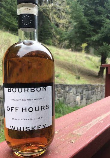 Off Hours Straight Bourbon Whiskey (image via Suzanne Bayard)