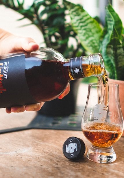 Pursuit Spirits, founded by the creators of the Bourbon Pursuit podcast, recently announced the 2022 release of their Pursuit United Bourbon and Pursuit United Rye. (image via Pursuit Spirits)