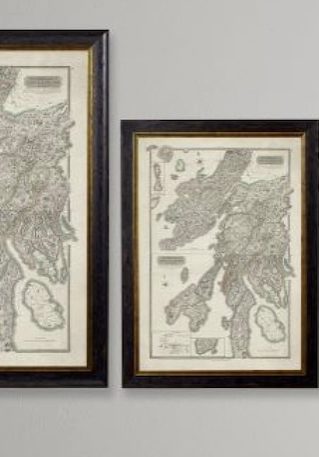 Historic Scottish Distillery Maps