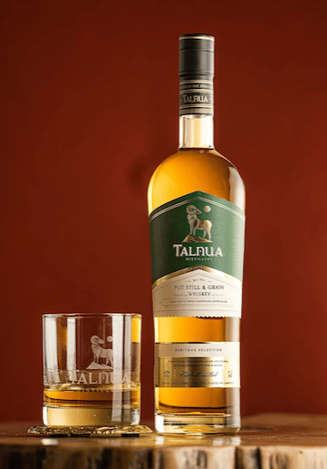Talnua Heritage Selection Whiskey (image via Talnua Distillery)
