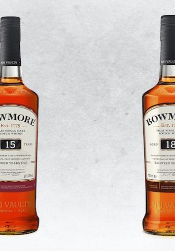 Bowmore 15-, 18-Year-Old