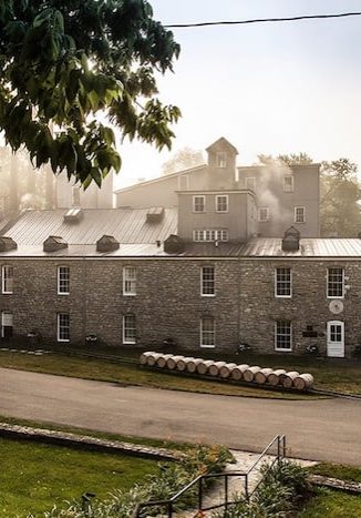 Woodford Reserve, formerly the Old Pepper distillery (image via Brown-Forman)