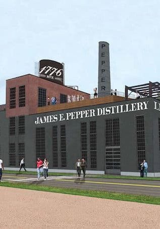 James E. Pepper distillery