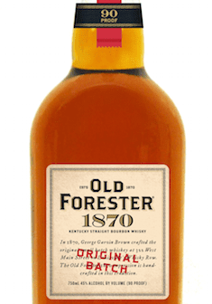 Old Forester 1870 Original batch