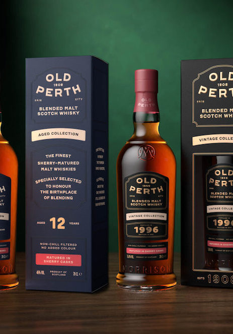 Old Perth Vintage 1996 and Old Perth 12 Year Old (image via Morrison Scotch Whisky Distillers)