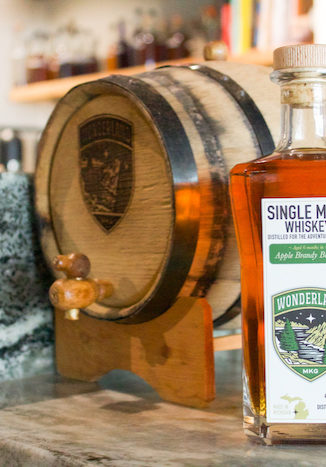 Wonderland Single Malt Whiskey Aged in Apple Brandy Barrels