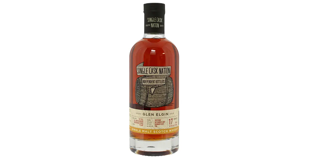 Single Cask Nation Glen Elgin 17 Year Old Review