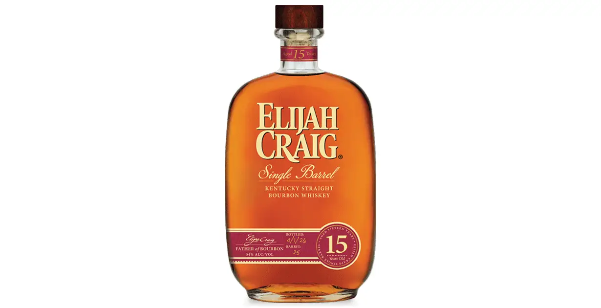 Elijah Craig 15 Year Old Single Barrel Bourbon Review
